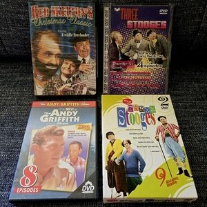 📣Classic 📀 DVD's 🆕 Red Skelton 🆕 3 Stooges -1 / Double DVD Andy Griffith📽